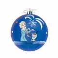 Bola de Natal Frozen Memories 10 Unidades Azul Branco Plástico (ø 6 cm)