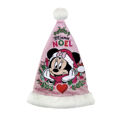 Gorro de Pai Natal Minnie Mouse Lucky Infantil 37 cm