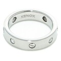 Anel Feminino Xenox X1479 Prateado 12