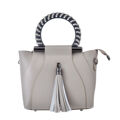 Bolsa Mulher Mia Tomazzi WB201297-GREY Bege (21 X 18 X 7 cm)