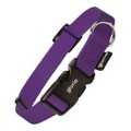 Coleira para Cães Gloria Liso Roxo Tamanho L (36-70 cm)