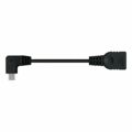 Cabo USB 2.0 a para USB B Nanocable 10.01.3600 15 cm Macho/fêmea Preto