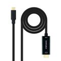 Cabo USB C para Hdmi Nanocable 10.15.5132 Preto 1,8 M 4K Ultra Hd