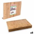 Tábua de Cortar de Bambu Quttin 88909 (35 X 25 X 1,2 cm) Bambu (8 Unidades)