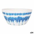 Saladeira Santa Clara Tie-dye Azul Branco Melamina (24 Unidades)