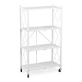 Sapateira Confortime Metal Branco (70 X 34 X 127 cm)