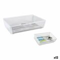 Organizador de Talheres Confortime Metal Branco 21,8 X 15,24 X 5,2 cm (12 Unidades)