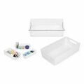 Cesta Multiusos Confortime Branco 38 X 22 X 9,5 cm (10 Unidades)