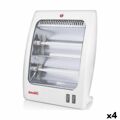 Aquecedor Basic Home Elétrico 800 W (4 Unidades)