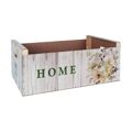 Caixa de Armazenagem Confortime Sweet Home Multicolor Madeira Bloemen 58 X 39 X 21 cm (3 Unidades)