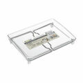 Suporte para Pratos Confortime Dobrável Transparente 31 X 22 X 16,8 cm (12 Unidades)