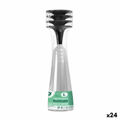 Copos de Champanhe Reutilizáveis Algon Preto 24 Unidades 150 Ml (4 Peças)