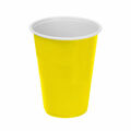 Conjunto de Copos Reutilizáveis Algon Amarelo 48 Unidades 450 Ml (10 Peças)