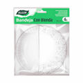 Conjunto de Tabuleiros para Alimentos Algon Redonda Branco 4 Peças 16 X 16 X 1,5 cm (48 Unidades)