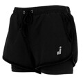 Calções de Desporto para Mulher Joluvi Meta Duo W Preto XS