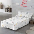 Conjunto de Lençóis Haciendo El Indio Be Happy Cama de 90 160 X 270 cm