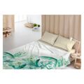 Conjunto de Lençóis Costura Toscana Tropical Cama de 135, 210 X 270 cm