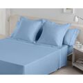 Conjunto de Lençóis Fijalo Azul Celeste Casal