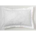 Capa de Travesseiro Alexandra House Living Branco 55 X 55 + 5 cm