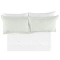 Capa de Travesseiro Alexandra House Living Branco 55 X 55 + 5 cm