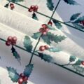 Caminho de Mesa Muaré Terciopelo White Christmas 1 Multicolor 50 X 145 cm Natal