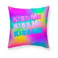 Capa de Travesseiro Belum Kiss Me Multicolor 50 X 50 cm