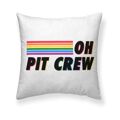 Capa de Travesseiro Belum Oh Pit Crew! Multicolor 50 X 50 cm