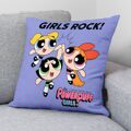 Capa de Travesseiro Powerpuff Girls Girls Rock a Lilás 45 X 45 cm