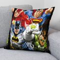Capa de Travesseiro Justice League Action 45 X 45 cm