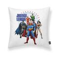 Capa de Travesseiro Justice League Branco 45 X 45 cm