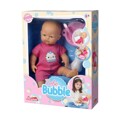 Boneco Bebé Jesmar Bubble Cor de Rosa 37 cm