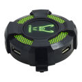 Hub USB Woxter GM26-035 Verde Preto/verde