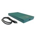 Invólucro de Disco Rígido Woxter I-case 230B Verde USB 3.0 2,5"