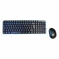 Teclado e Rato sem Fios Elbe PTR101 Preto