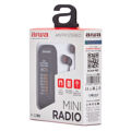 Rádio Portátil Aiwa R22BK Preto Am/fm Mini