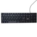 Teclado Iggual CK-FRAMELESS-105T Preto