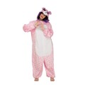 Fantasia para Adultos My Other Me Big Eyes Urso de Peluche Cor de Rosa M/l