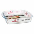 Recipiente de Cozinha Quttin 63081 1,6 L Vidro 25 X 21,9 X 5 cm (6 Unidades)