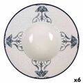 Prato para Massa La Mediterránea Rosetta Porcelana ø 28 cm (6 Unidades)