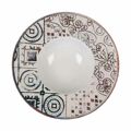 Prato Fundo La Mediterránea Grecia Porcelana ø 28 cm (6 Unidades)