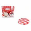 Conjunto Mediterraneo Vichy Tampas Con Rosca 6 Peças (60 Unidades) (6 Pcs)