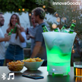 Balde de Gelo LED com Altifalante Recarregável Sonice Innovagoods