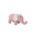 Peluche Crochetts Amigurumis Mini Branco Elefante 48 X 23 X 26 cm