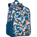 Mochila Escolar com Rodas Fortnite Azul Camuflagem (42 X 32 X 20 cm)