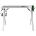 Mesa de Escritório Mars Gaming MGD100RGBW Branco Aço 100 X 60 cm