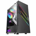 Caixa Semitorre Atx Mars Gaming Mc-U3 Argb Preto