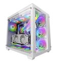 Caixa Semitorre Atx Mars Gaming MCV3 Premium XXL Branco Rgb