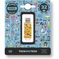 Memória USB Tech One Tech Emojis 32 GB