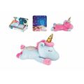 Peluche Musical Leve Som Projector Unicórnio 20cm
