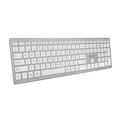 Teclado Bluetooth Subblim Pure Extended Qwerty Espanhol Prateado Preto